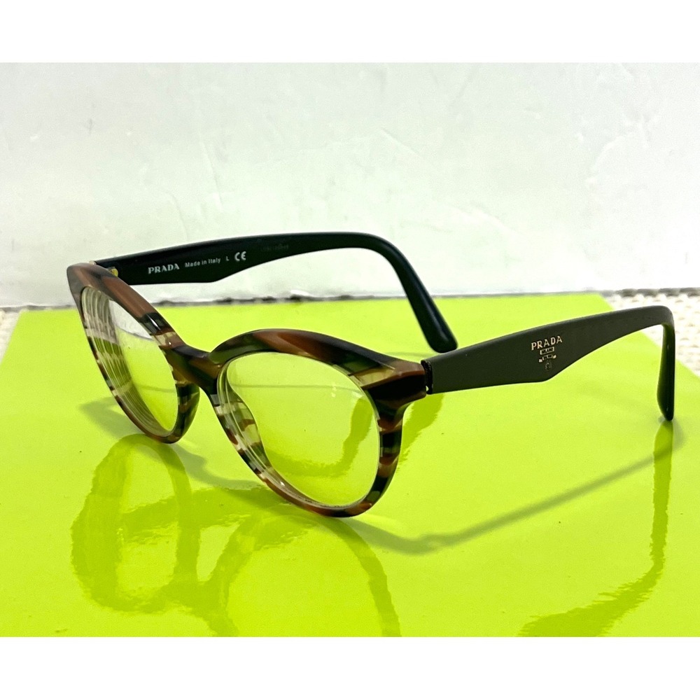Prada Eyeglasses Sunglasses Authentic Frames Only VPR 11R VAO-1O1 52-17-140 MM